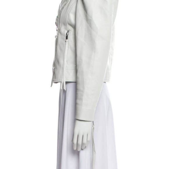Retrofete white leather jacket - small - Picture 2 of 7